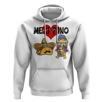 Mexican Filipino Food Lover Hoodie Tacos Lover And Halo Halo - Wonder Print Shop