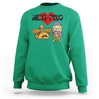 Mexican Filipino Food Lover Sweatshirt Tacos Lover And Halo Halo - Wonder Print Shop