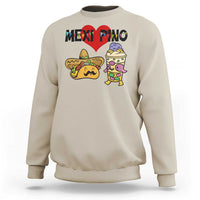 Mexican Filipino Food Lover Sweatshirt Tacos Lover And Halo Halo - Wonder Print Shop
