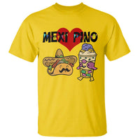 Mexican Filipino Food Lover T Shirt Tacos Lover And Halo Halo - Wonder Print Shop