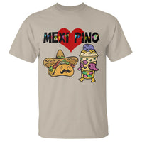 Mexican Filipino Food Lover T Shirt Tacos Lover And Halo Halo - Wonder Print Shop