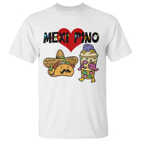 Mexican Filipino Food Lover T Shirt Tacos Lover And Halo Halo - Wonder Print Shop