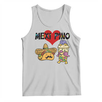 Mexican Filipino Food Lover Tank Top Tacos Lover And Halo Halo - Wonder Print Shop