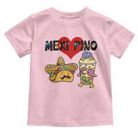 Mexican Filipino Food Lover Toddler T Shirt Tacos Lover And Halo Halo - Wonder Print Shop