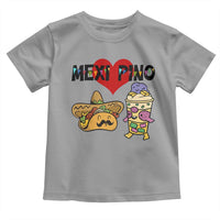 Mexican Filipino Food Lover Toddler T Shirt Tacos Lover And Halo Halo - Wonder Print Shop