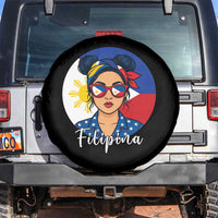 Philippines Girl Spare Tire Cover Filipina Philippines Flag Filipino Pride - Wonder Print Shop