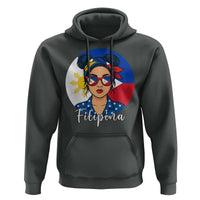 Philippines Girl Filipina Hoodie Flag Filipino Pride - Wonder Print Shop