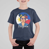 Philippines Girl Filipina T Shirt For Kid Flag Filipino Pride - Wonder Print Shop