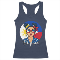 Philippines Girl Filipina Racerback Tank Top Flag Filipino Pride - Wonder Print Shop