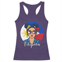 Philippines Girl Filipina Racerback Tank Top Flag Filipino Pride - Wonder Print Shop