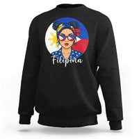 Philippines Girl Filipina Sweatshirt Flag Filipino Pride - Wonder Print Shop