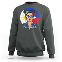 Philippines Girl Filipina Sweatshirt Flag Filipino Pride - Wonder Print Shop