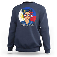 Philippines Girl Filipina Sweatshirt Flag Filipino Pride - Wonder Print Shop