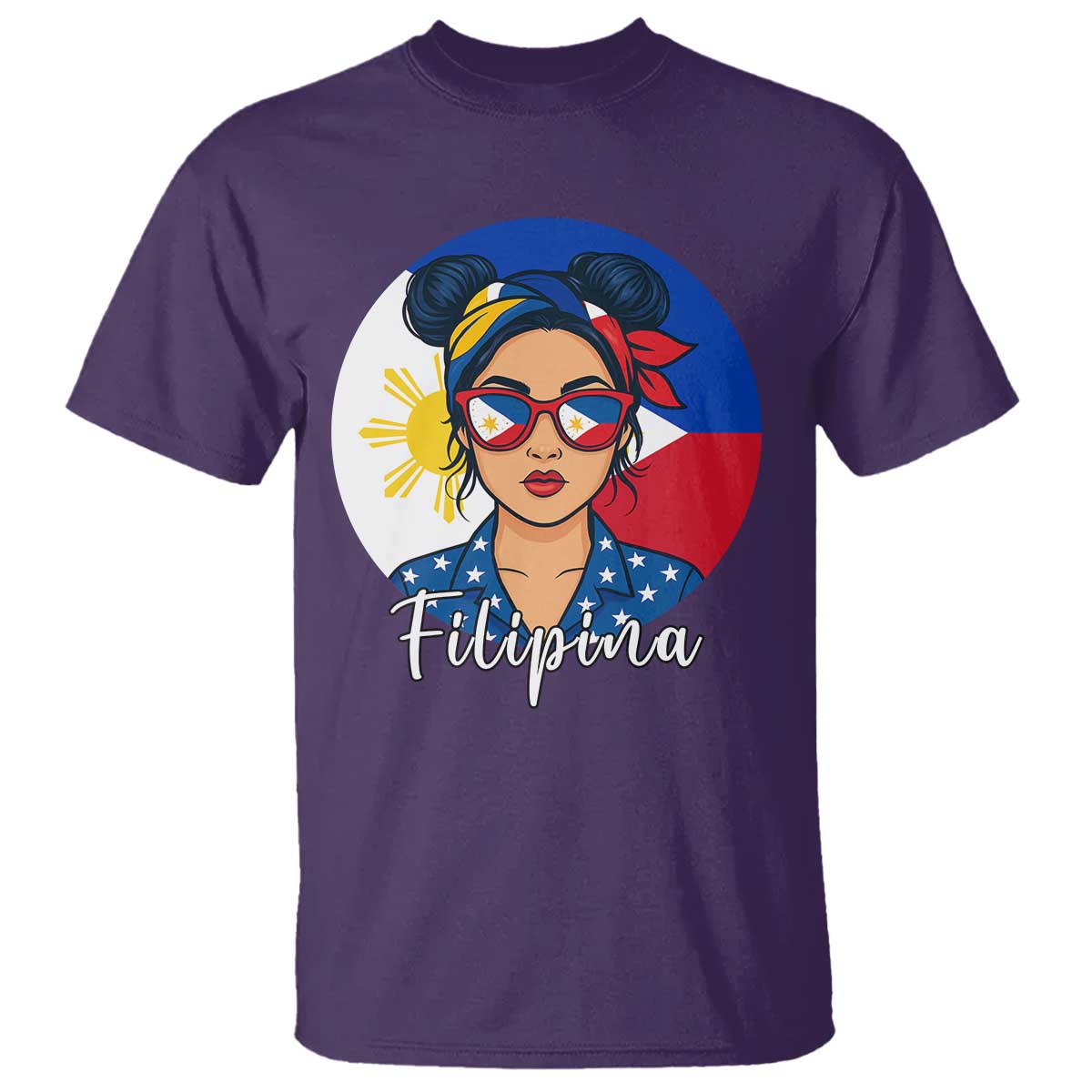 Philippines Girl Filipina T Shirt Flag Filipino Pride - Wonder Print Shop
