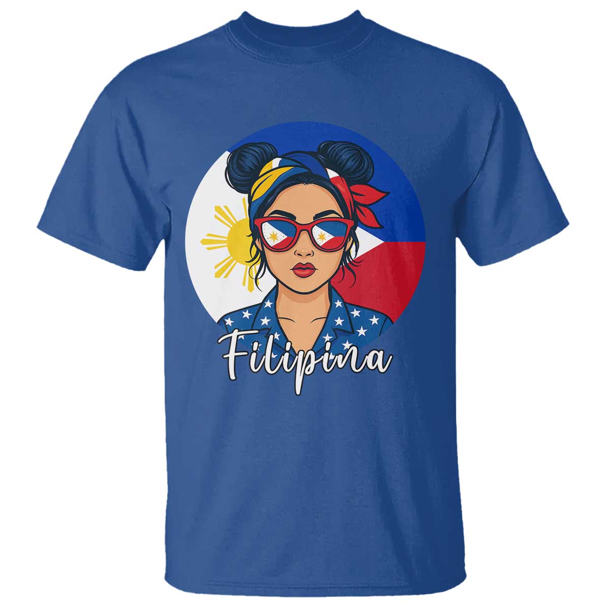Philippines Girl Filipina T Shirt Flag Filipino Pride - Wonder Print Shop
