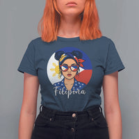 Philippines Girl Filipina T Shirt For Women Flag Filipino Pride - Wonder Print Shop