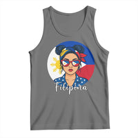 Philippines Girl Tank Top Filipina Philippines Flag Filipino Pride - Wonder Print Shop