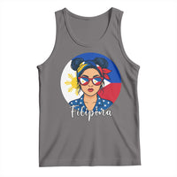 Philippines Girl Tank Top Filipina Philippines Flag Filipino Pride - Wonder Print Shop