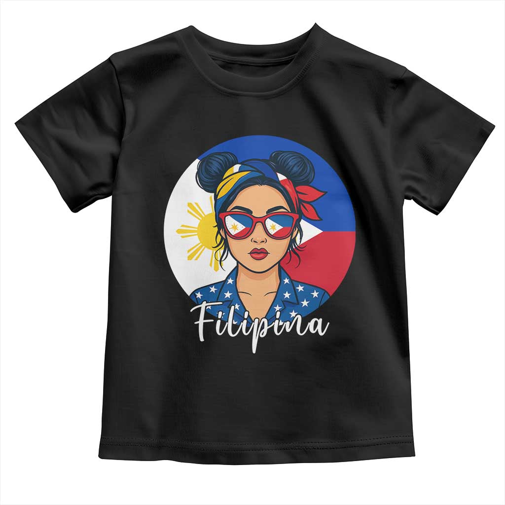 Philippines Girl Filipina Toddler T Shirt Flag Filipino Pride - Wonder Print Shop