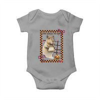 Halloween Capybara Baby Onesie Funny Too Chill To Boo - Wonder Print Shop