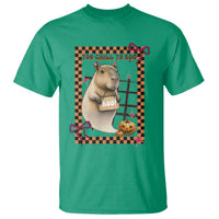 Halloween Capybara T Shirt Funny Too Chill To Boo - Wonder Print Shop