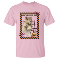 Halloween Capybara T Shirt Funny Too Chill To Boo - Wonder Print Shop