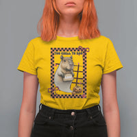 Halloween Capybara T Shirt For Women Funny Too Chill To Boo - Wonder Print Shop