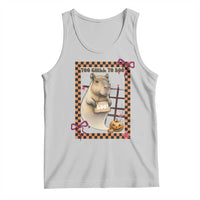 Halloween Capybara Tank Top Funny Too Chill To Boo - Wonder Print Shop