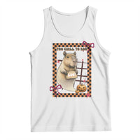 Halloween Capybara Tank Top Funny Too Chill To Boo - Wonder Print Shop