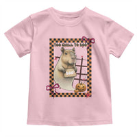 Halloween Capybara Toddler T Shirt Funny Too Chill To Boo - Wonder Print Shop