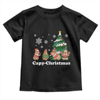 Christmas Capybara Toddler T Shirt Funny Capy Xmas Gift Idea - Wonder Print Shop