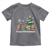 Christmas Capybara Toddler T Shirt Funny Capy Xmas Gift Idea - Wonder Print Shop
