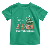 Christmas Capybara Toddler T Shirt Funny Capy Xmas Gift Idea - Wonder Print Shop