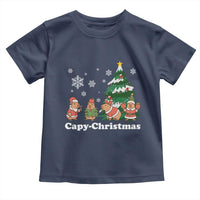 Christmas Capybara Toddler T Shirt Funny Capy Xmas Gift Idea - Wonder Print Shop