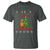 Funny Merry Capymas T Shirt Capybara Christmas Party - Wonder Print Shop