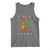 Funny Merry Capymas Tank Top Capybara Christmas Party - Wonder Print Shop