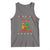 Funny Merry Capymas Tank Top Capybara Christmas Party - Wonder Print Shop