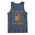 Funny Merry Capymas Tank Top Capybara Christmas Party - Wonder Print Shop