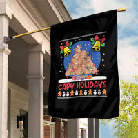 Capybara Christmas Tree Garden Flag Funny Capy Holidays Gift - Wonder Print Shop