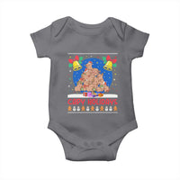 Capybara Christmas Tree Baby Onesie Funny Capy Holidays Gift - Wonder Print Shop