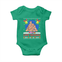 Capybara Christmas Tree Baby Onesie Funny Capy Holidays Gift - Wonder Print Shop