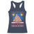 Capybara Christmas Tree Racerback Tank Top Funny Capy Holidays Gift - Wonder Print Shop