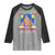 Capybara Christmas Tree Raglan Shirt Funny Capy Holidays Gift - Wonder Print Shop