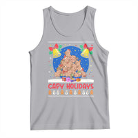 Capybara Christmas Tree Tank Top Funny Capy Holidays Gift - Wonder Print Shop