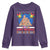 Capybara Christmas Tree Youth Sweatshirt Funny Capy Holidays Gift - Wonder Print Shop