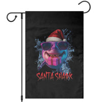 Funny Christmas Santa Shark Xmas Gift Garden Flag - Wonder Print Shop