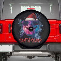 Funny Christmas Santa Shark Xmas Gift Spare Tire Cover - Wonder Print Shop
