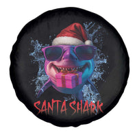 Funny Christmas Santa Shark Xmas Gift Spare Tire Cover - Wonder Print Shop