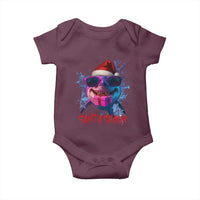 Funny Christmas Santa Shark Xmas Gift Baby Onesie - Wonder Print Shop