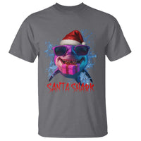 Funny Christmas Santa Shark Xmas Gift T Shirt - Wonder Print Shop